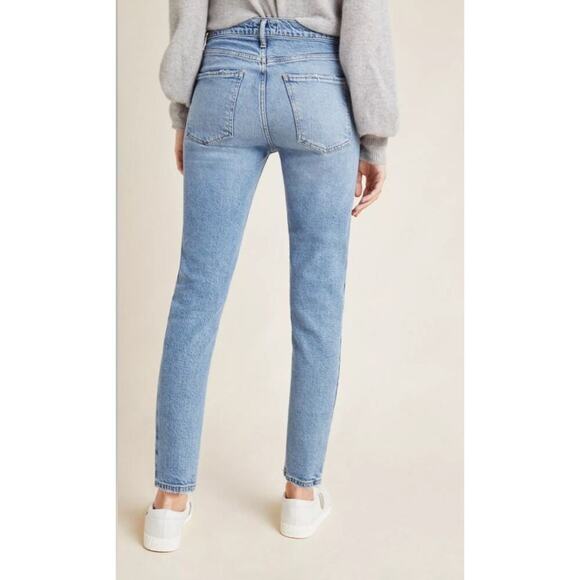 AGOLDE Toni Mid-Rise Slim Jeans Size 26 - Picture 4 of 12